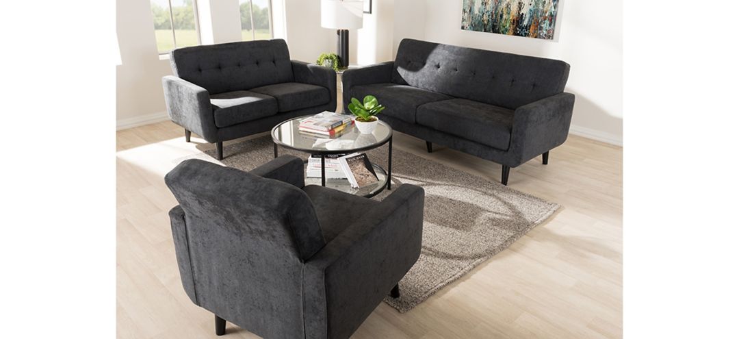 Carina 3-Piece Living Room Set