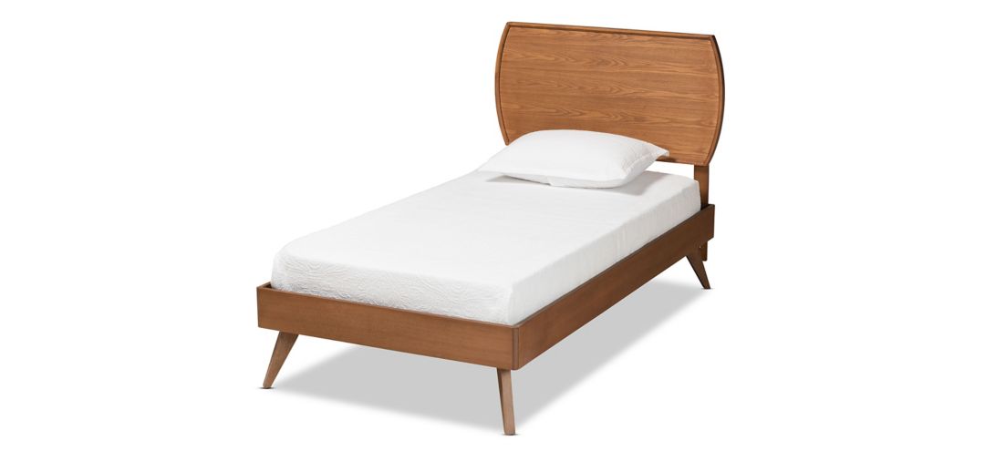Aimi Mid-Century Twin Size Platform Bed