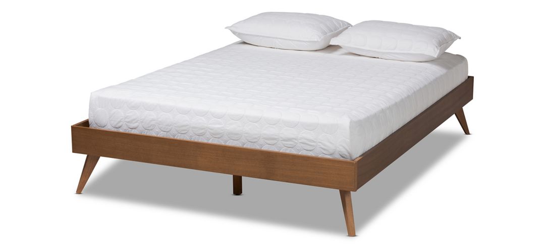 Lissette Mid-Century Full Size Platform Bed Frame