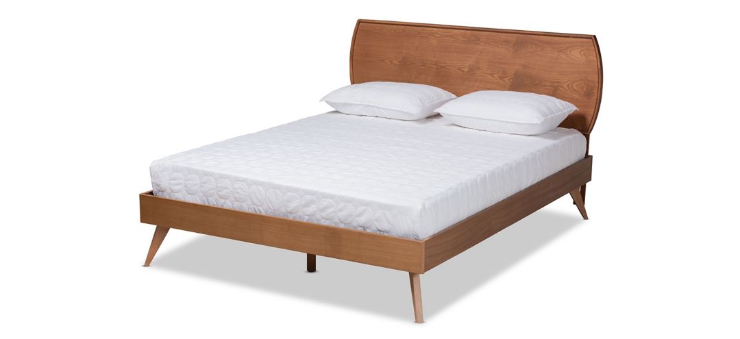 Aimi Mid-Century Full Size Platform Bed