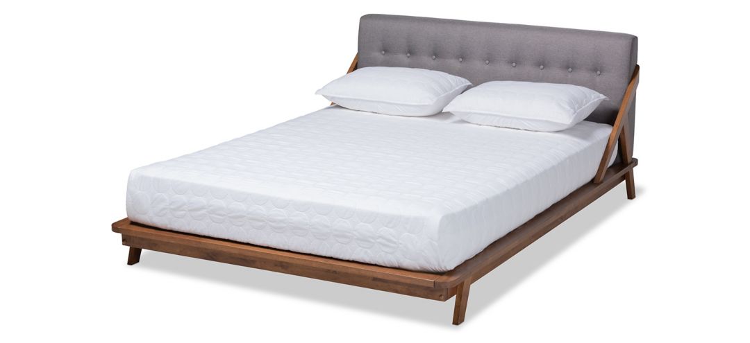 Sante Mid-Century Full Size Platform Bed