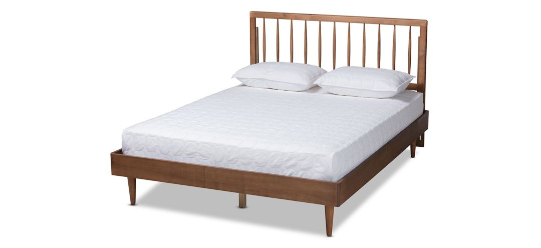 Sora Mid-Century Full Size Platform Bed