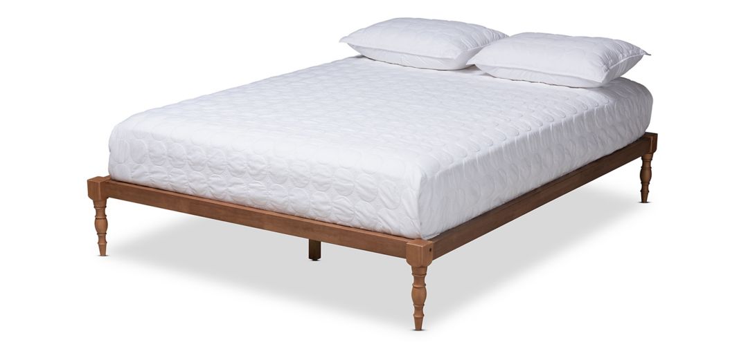 596394720 Iseline Queen Size Platform Bed Frame sku 596394720