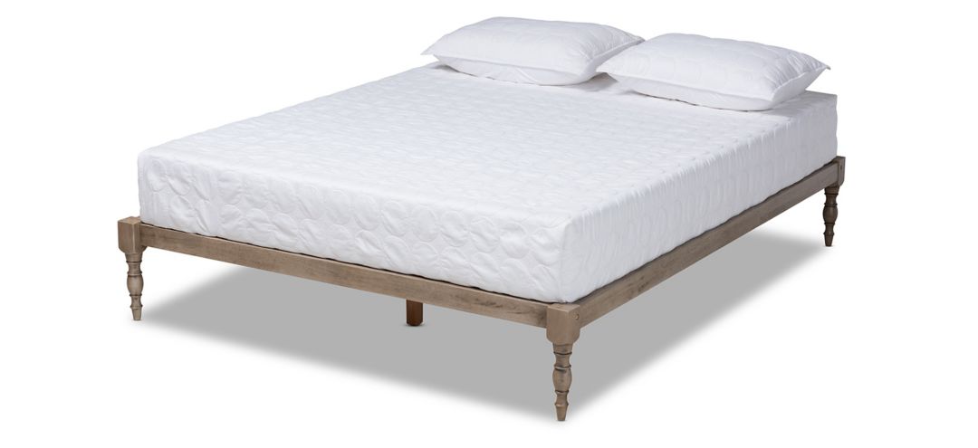 597310370 Iseline Queen Size Platform Bed Frame sku 597310370