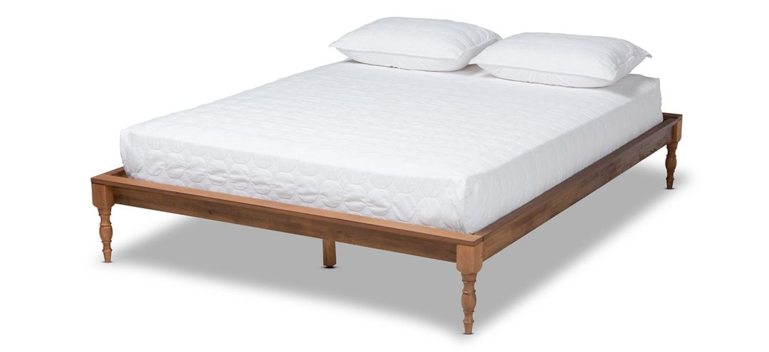 Romy Vintage Full Size Wood Bed Frame