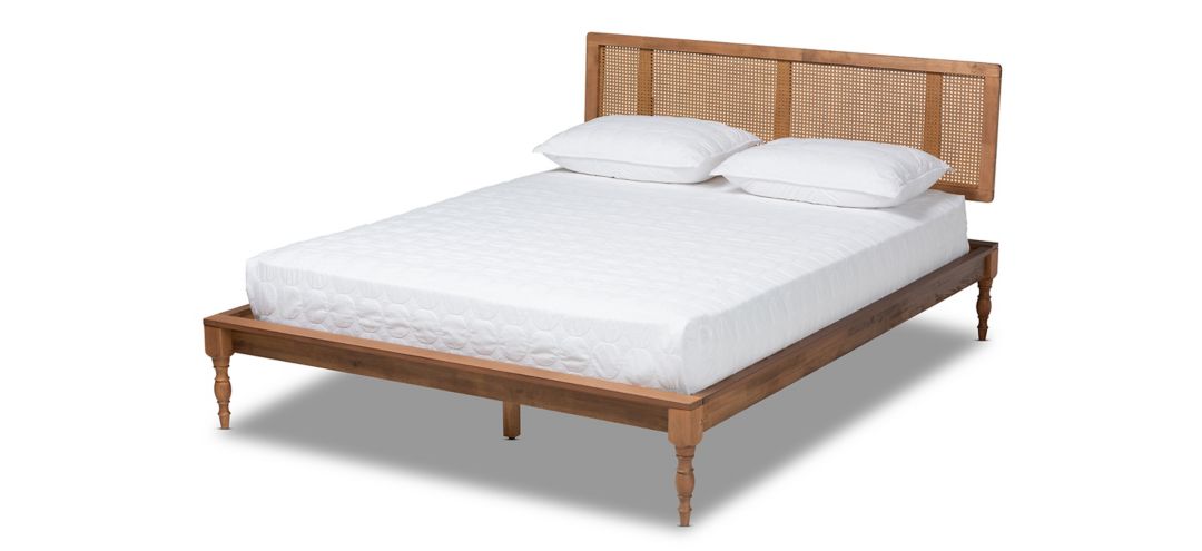598398220 Romy Vintage King Size Platform Bed sku 598398220