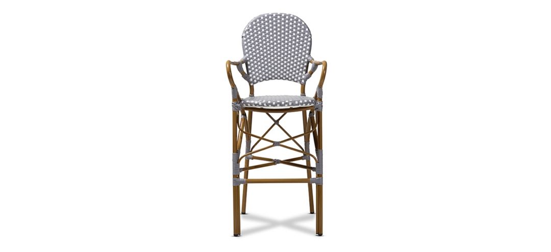 Marguerite Outdoor Stackable Bistro Bar Stool