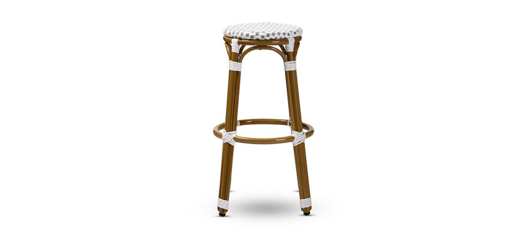 Joelle Outdoor Stackable Bistro Bar Stool