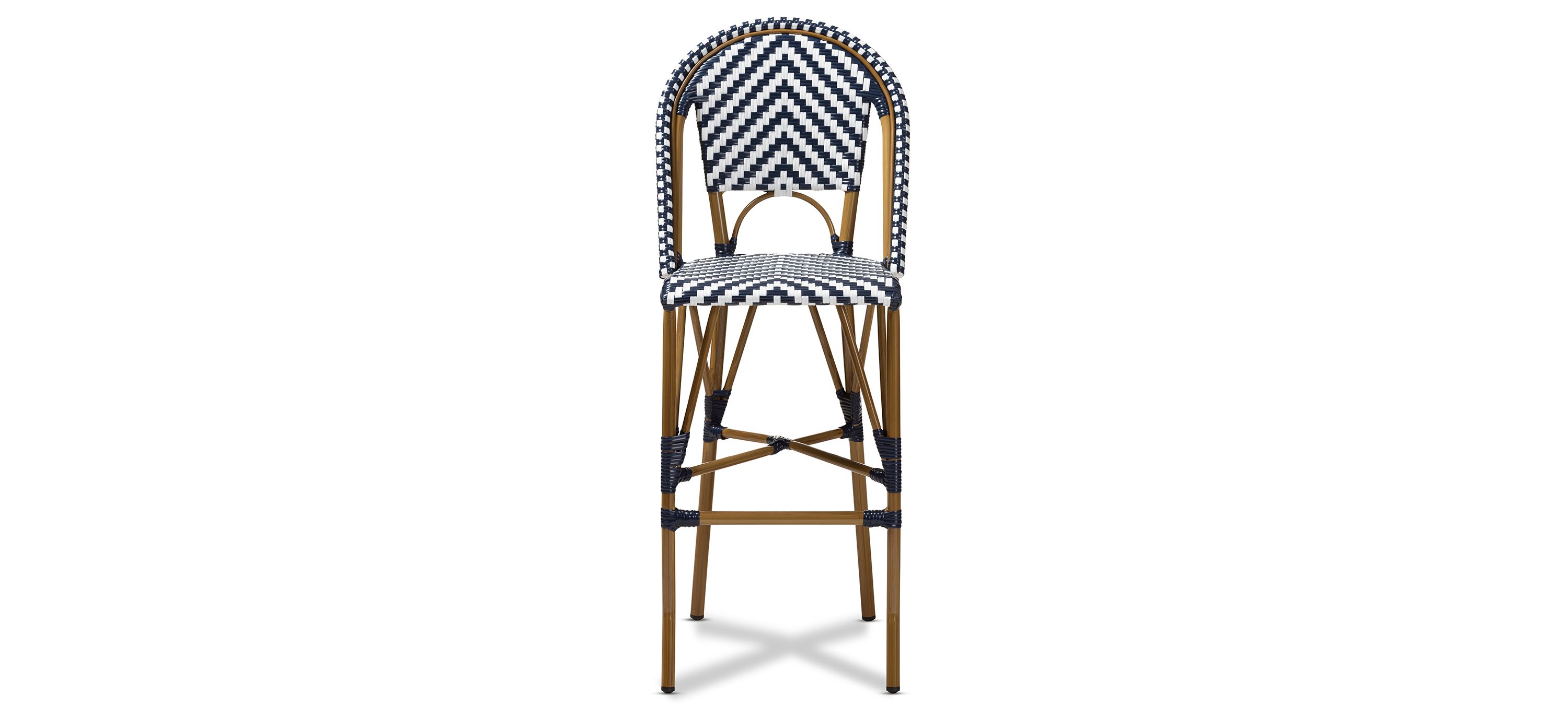 Ilene Outdoor Stackable Bistro Bar Stool