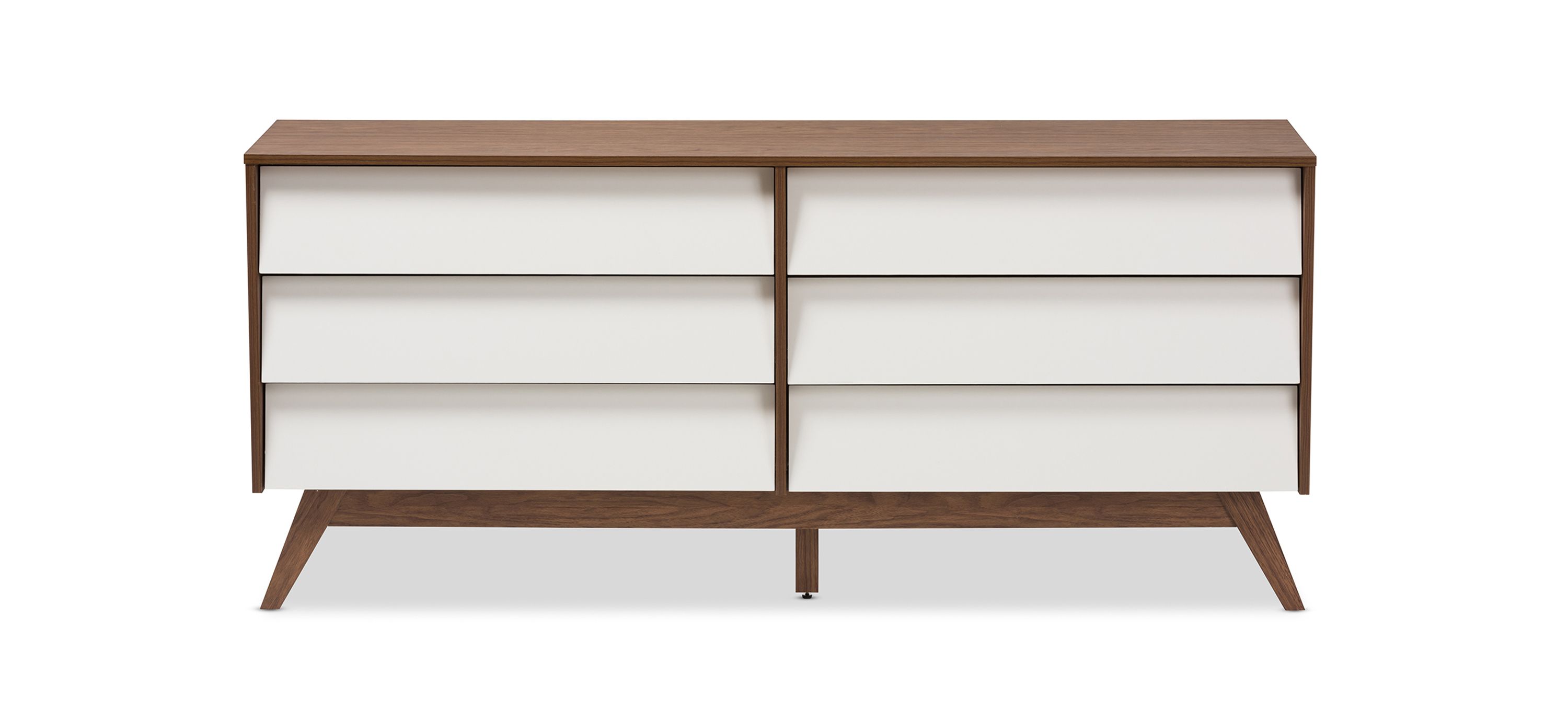 Hildon Wood 6-Drawer Storage Dresser