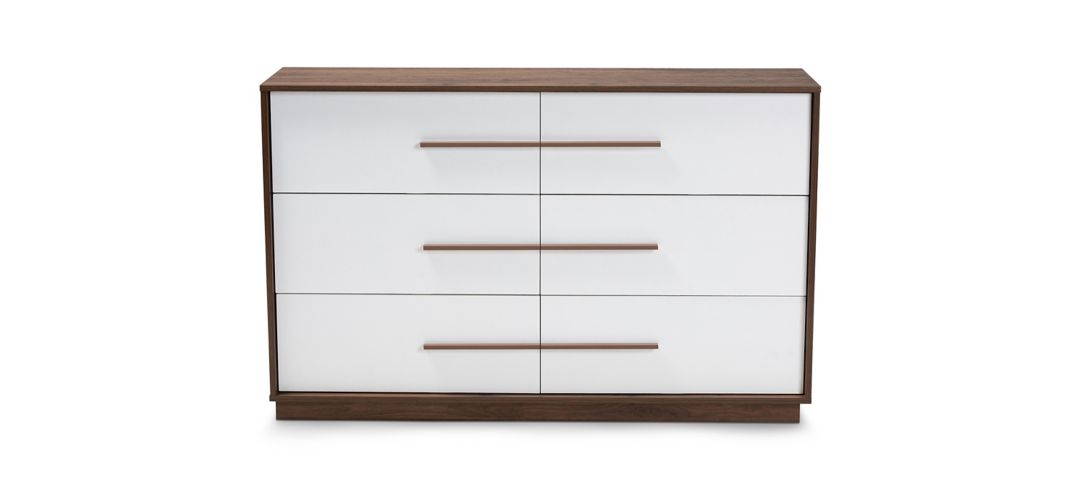 Mette 6-Drawer Wood Dresser