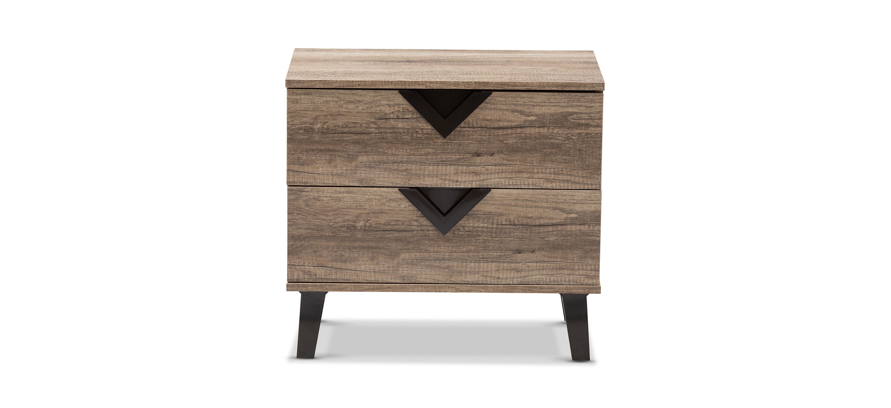 Swanson Wood 2-Drawer Nightstand
