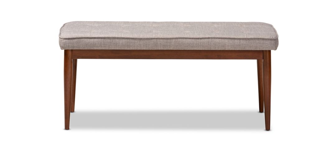 528242181 Itami Fabric Upholstered Wood Bench sku 528242181