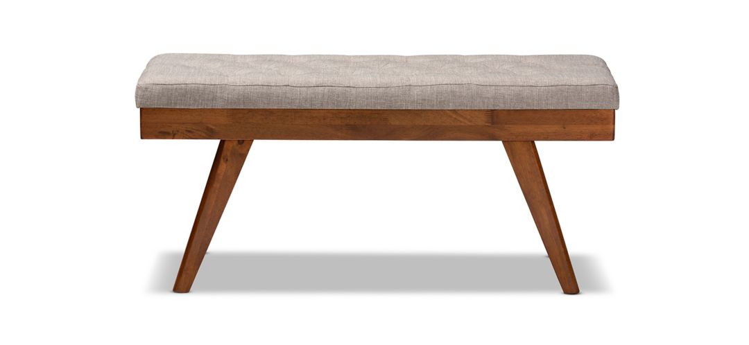 536211570 Alona Fabric Upholstered Wood Bench sku 536211570