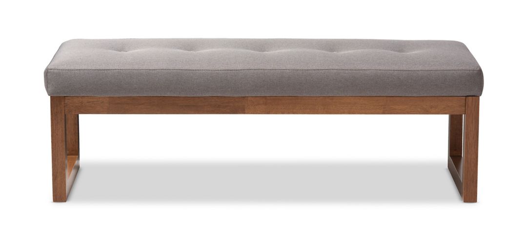 Caramay Fabric Upholstered Wood Bench