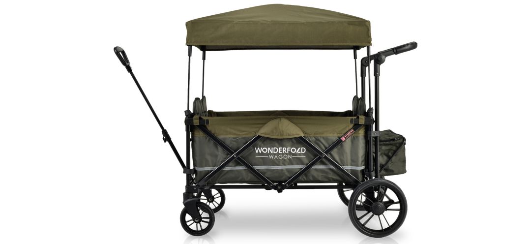 Push and Pull Quad Stroller Wagon