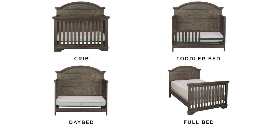 Carter Convertible Crib with Conversion Rails