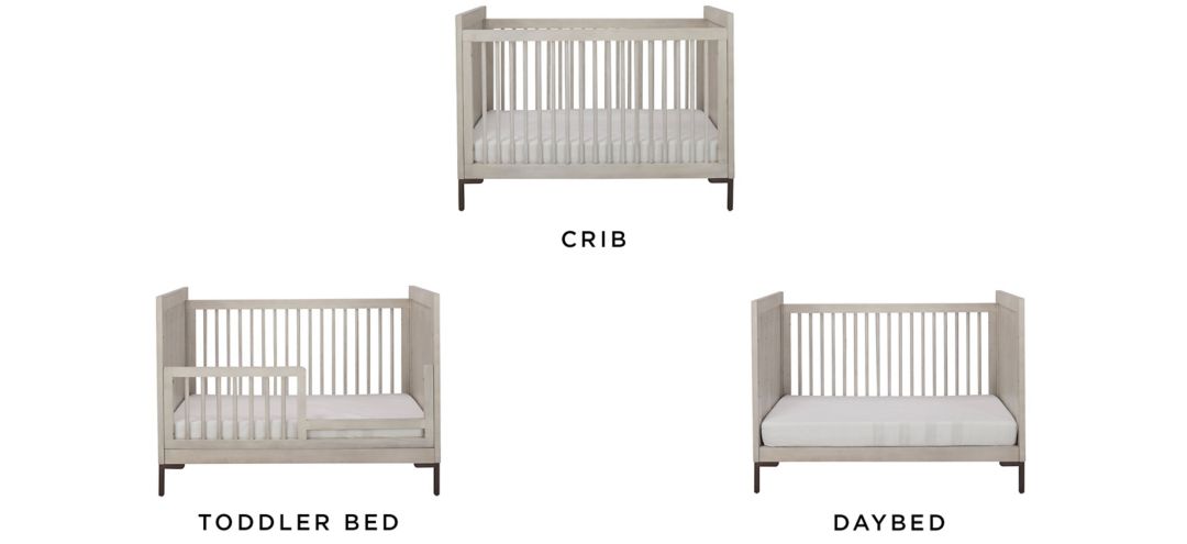 Greyson Convertible Crib with Toddler Rail