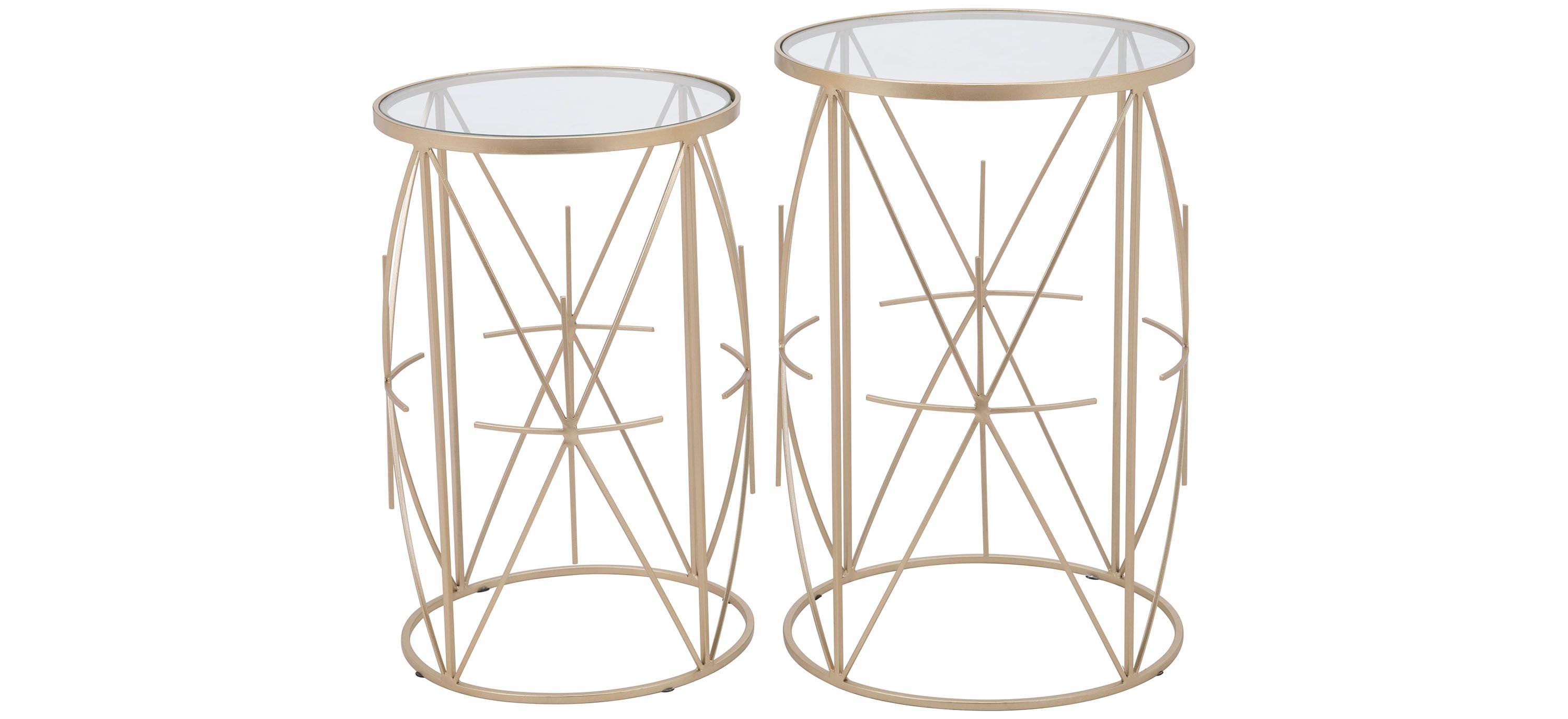 Hadrian Set of 2 Side Tables