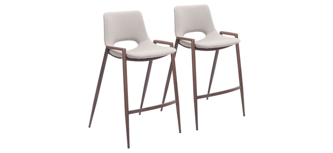 Desi Counter-Height Stool: Set of 2