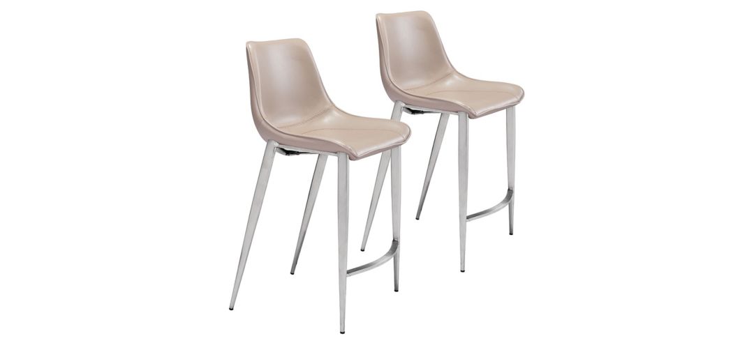 Magnus Counter-Height Stool: Set of 2