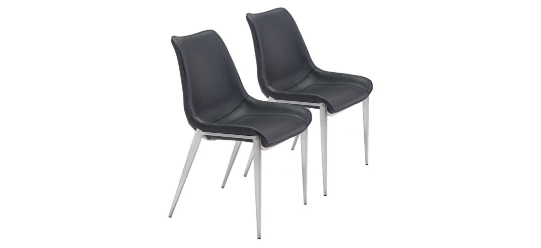 716011830 Magnus Dining Chair: Set of 2 sku 716011830