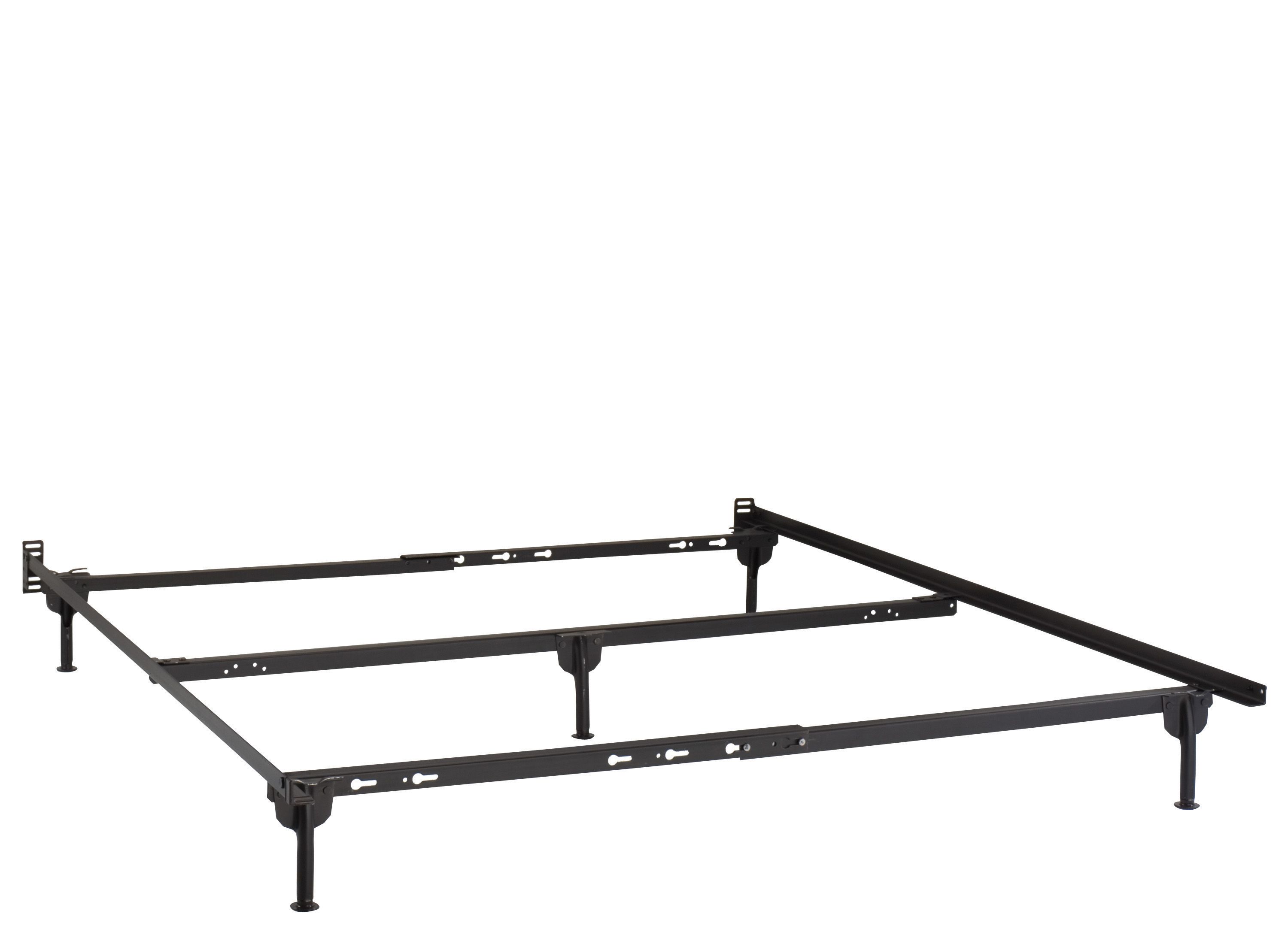 Metal bed frame queen outlet raymour and flanigan