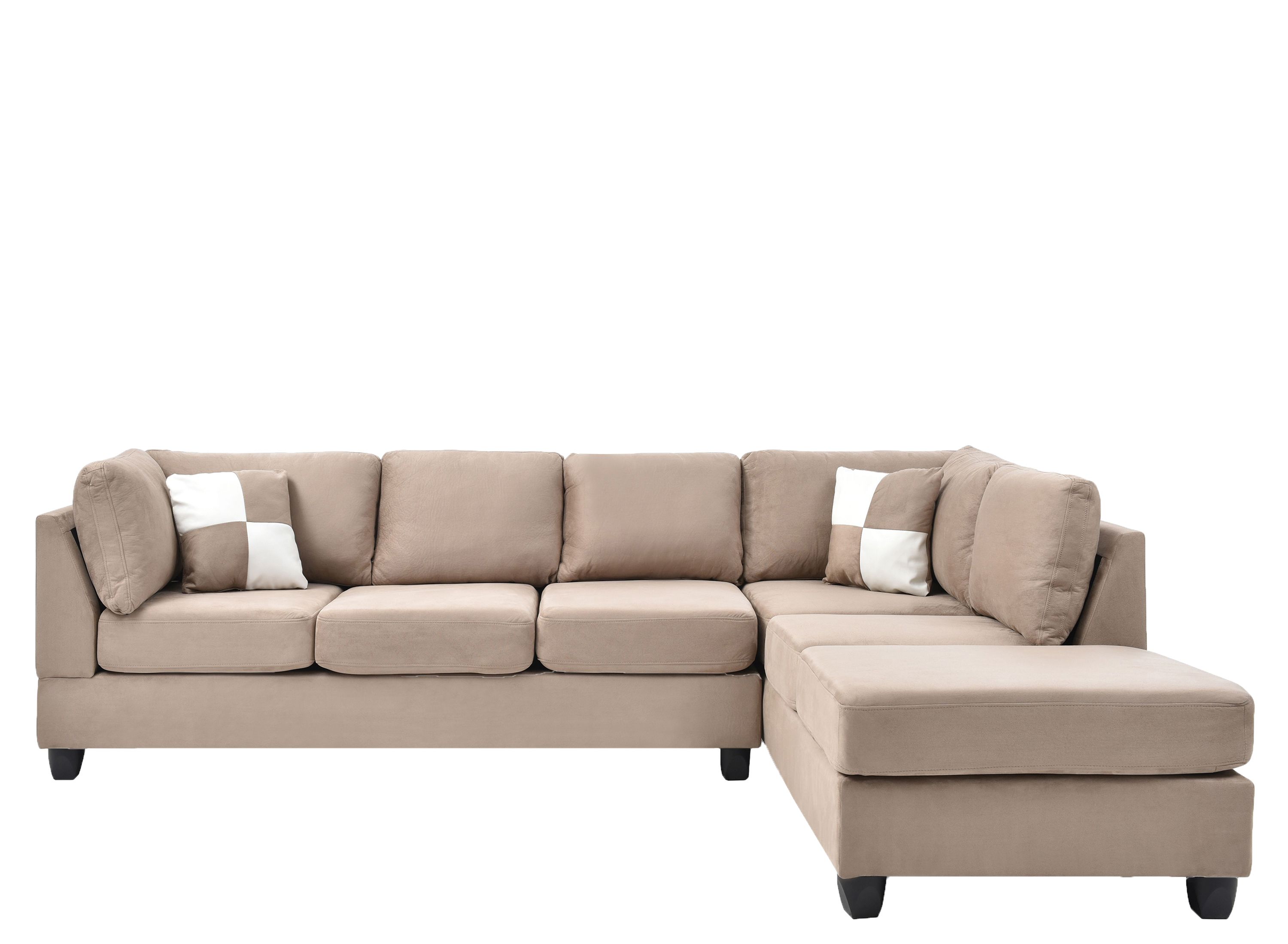 Malone 2-pc. Reversible Sectional Sofa | Raymour & Flanigan