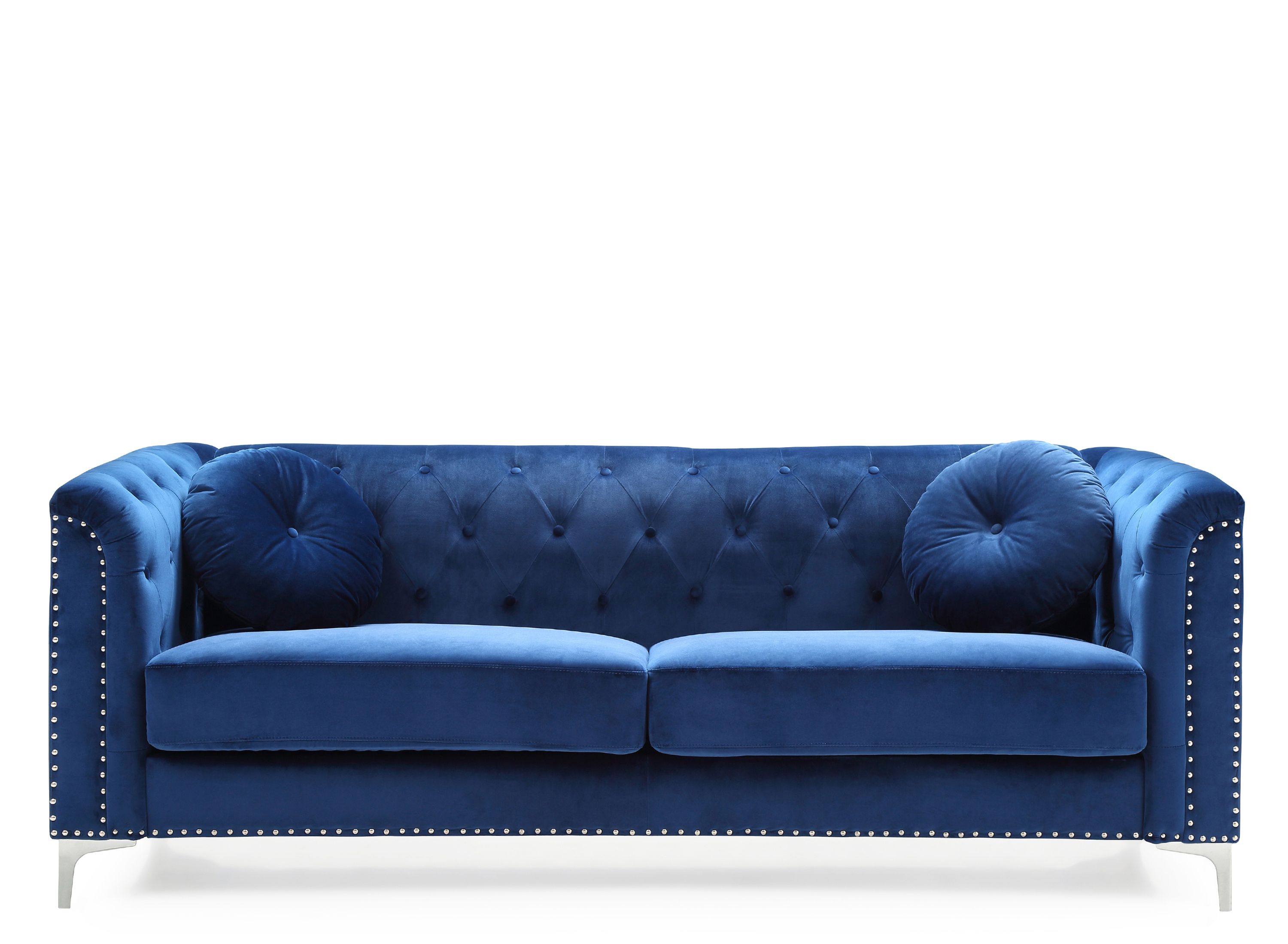 Blue sofa raymour deals flanigan