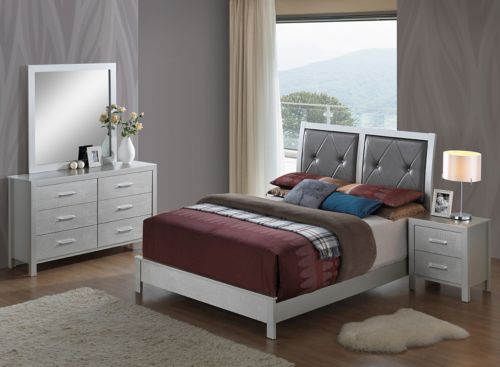 Silver Bedroom Sets Raymour, Hollywood Loft 4 Pc King Bedroom Set
