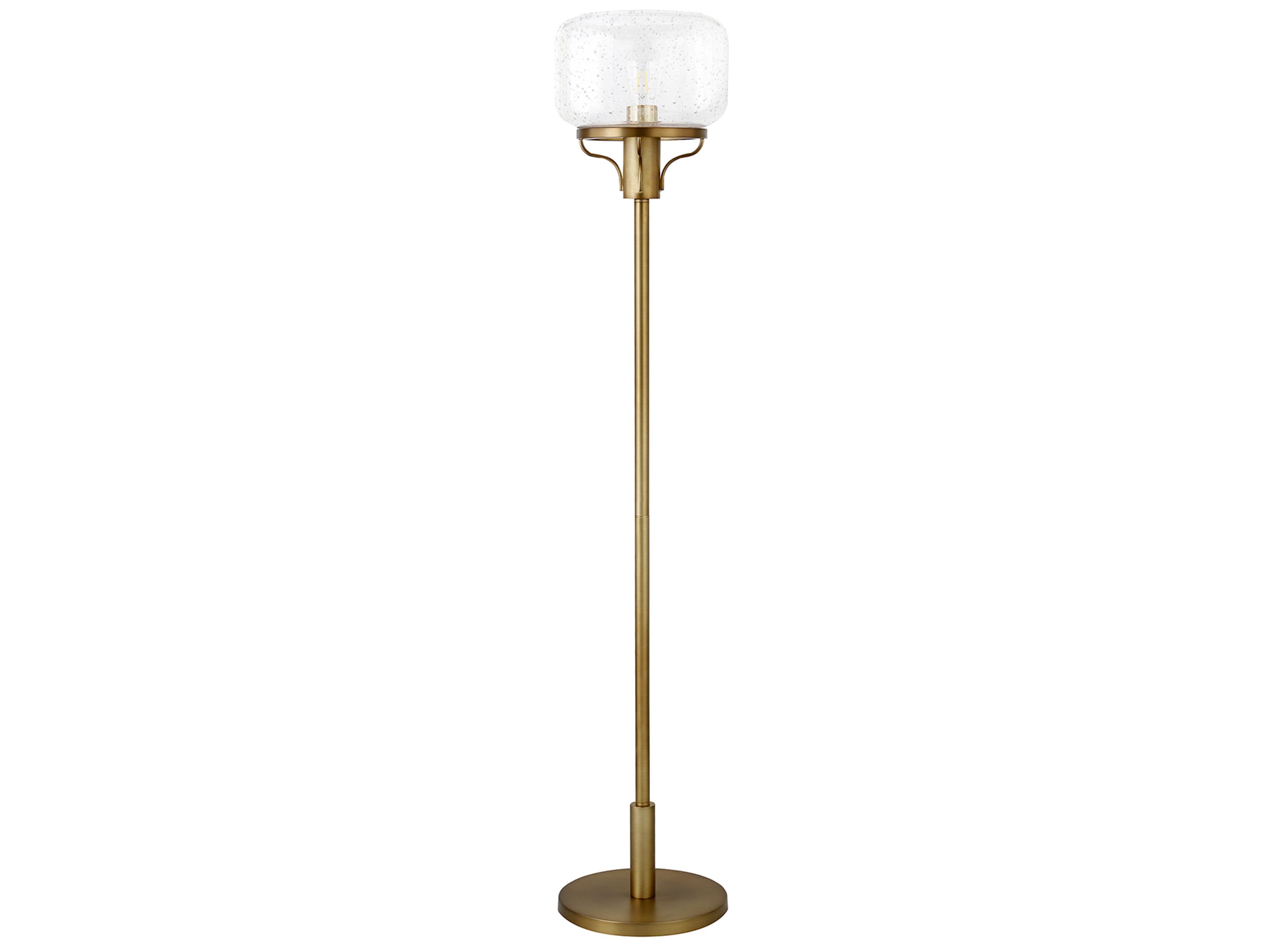 Gillian Globe & Stem Floor Lamp | Raymour & Flanigan | Raymour & Flanigan