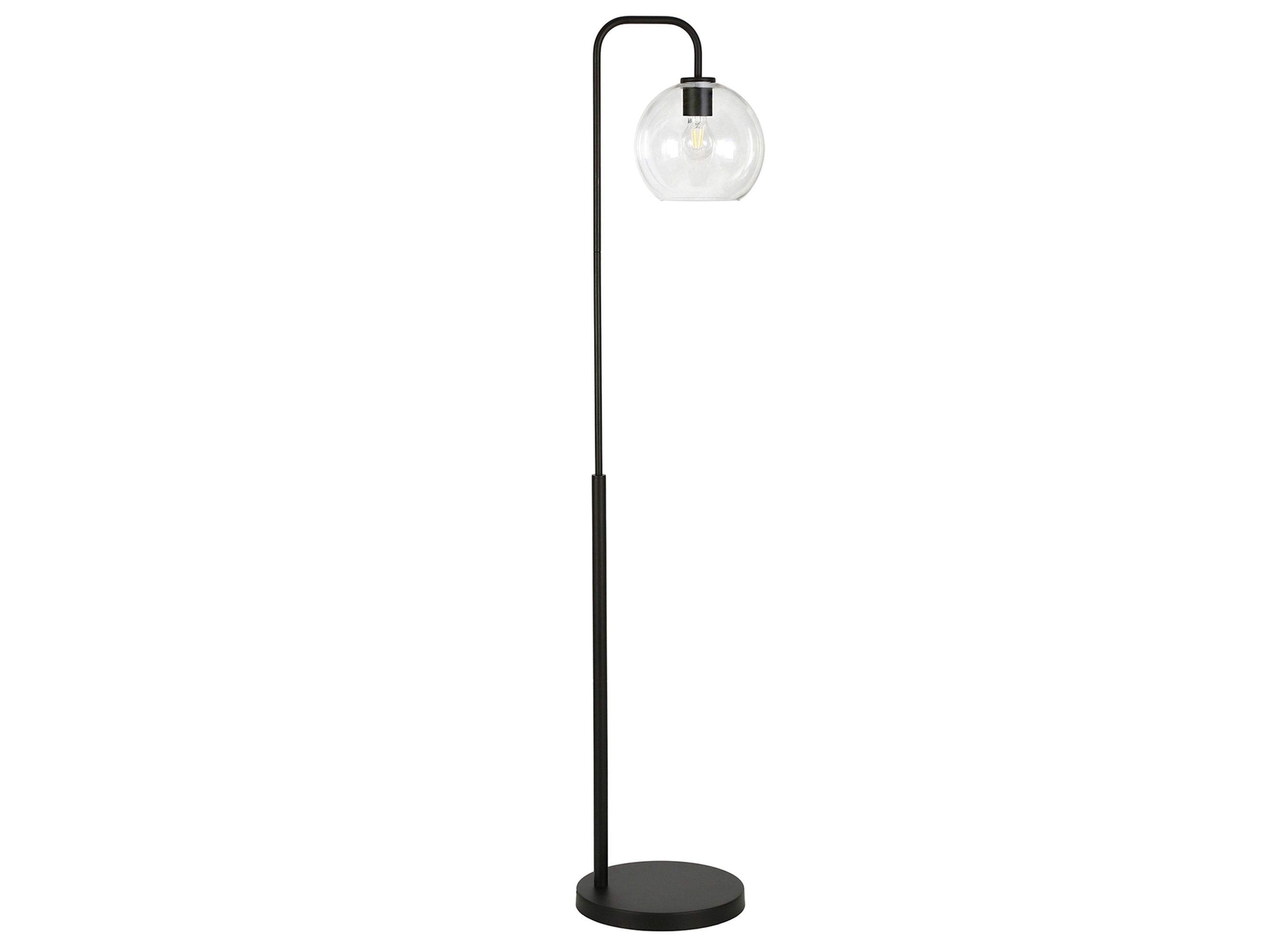 Hannes Arc Floor Lamp | Raymour & Flanigan | Raymour & Flanigan