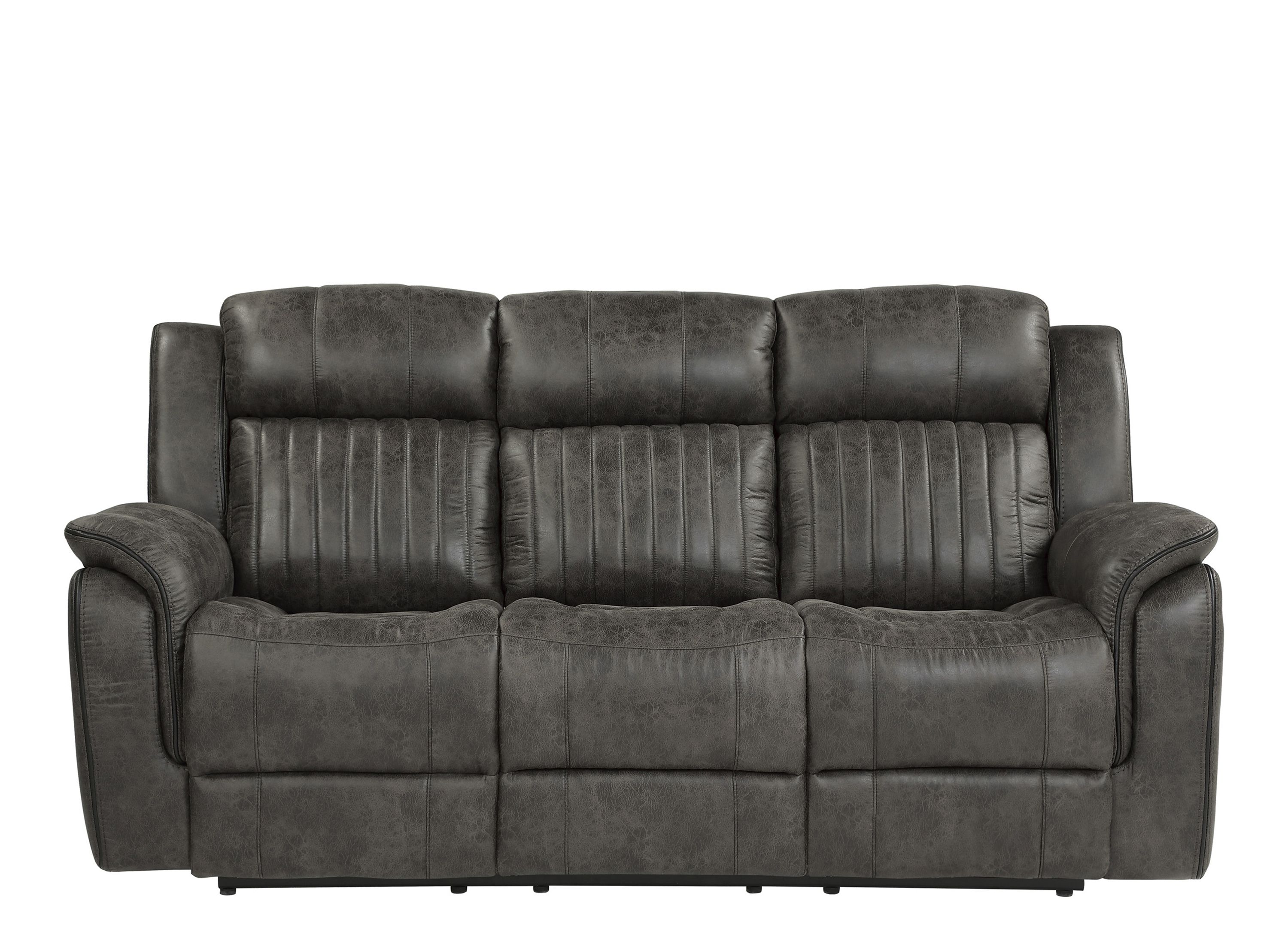 Spivey Double Reclining Sofa | Raymour & Flanigan