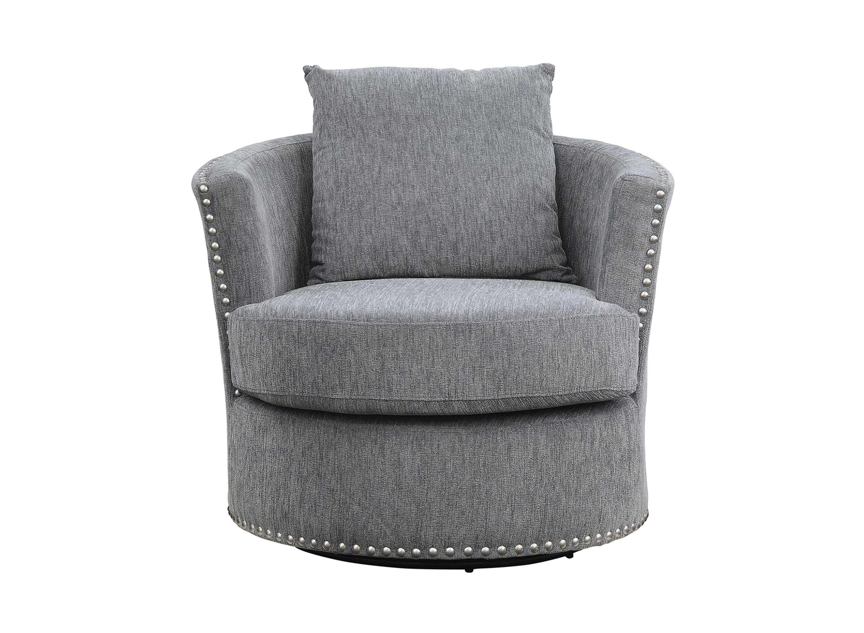 Adelia Swivel Chair | Raymour & Flanigan