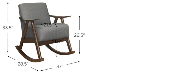 Carlson Rocking Chair | Raymour & Flanigan