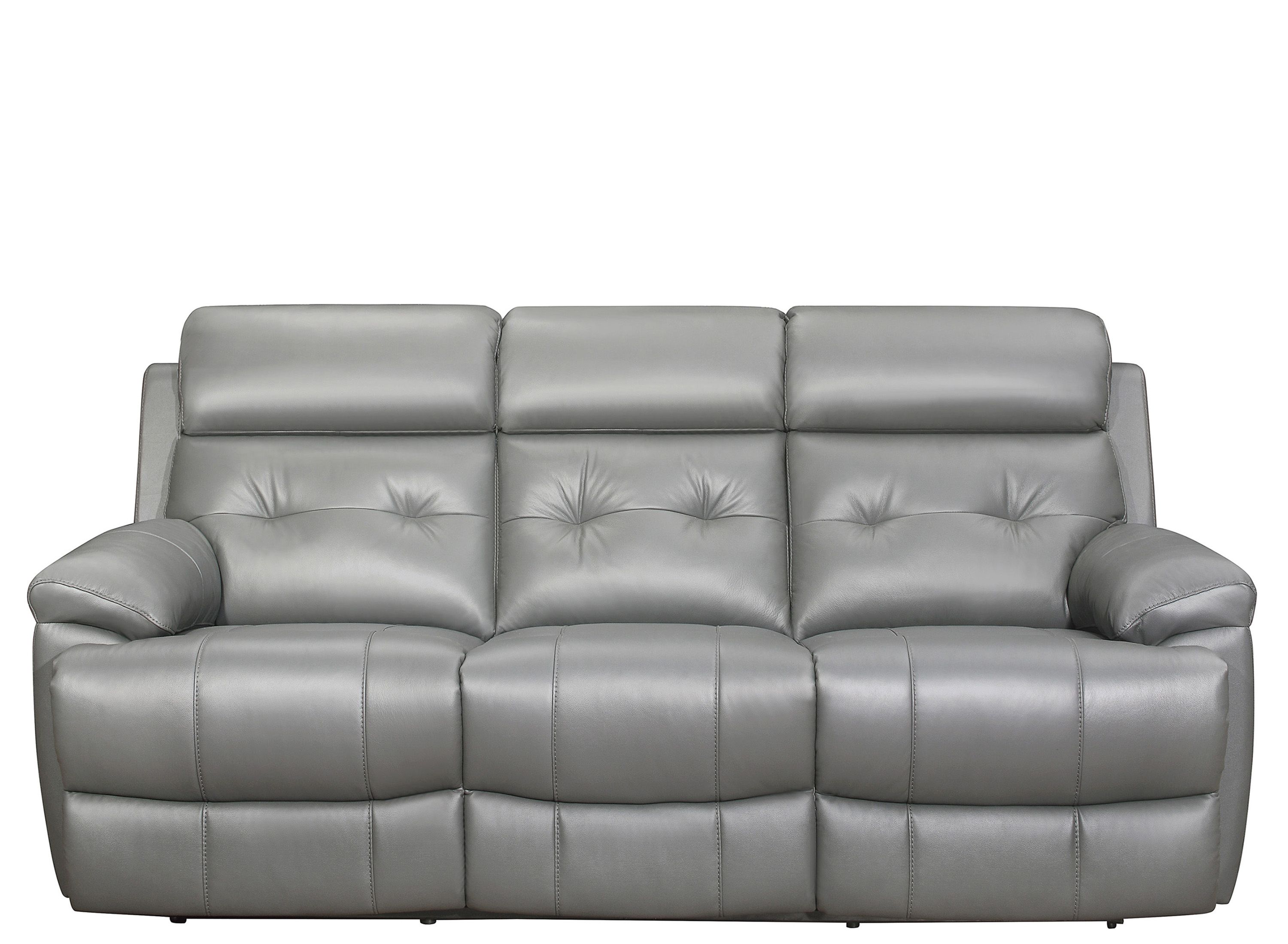 Raymour and flanigan discount leather recliner sofa