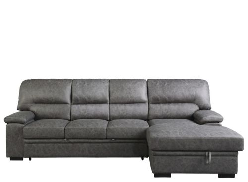 Mendon Raymour Flanigan, Mendon 2 Pc Sectional Sleeper Sofa With Storage
