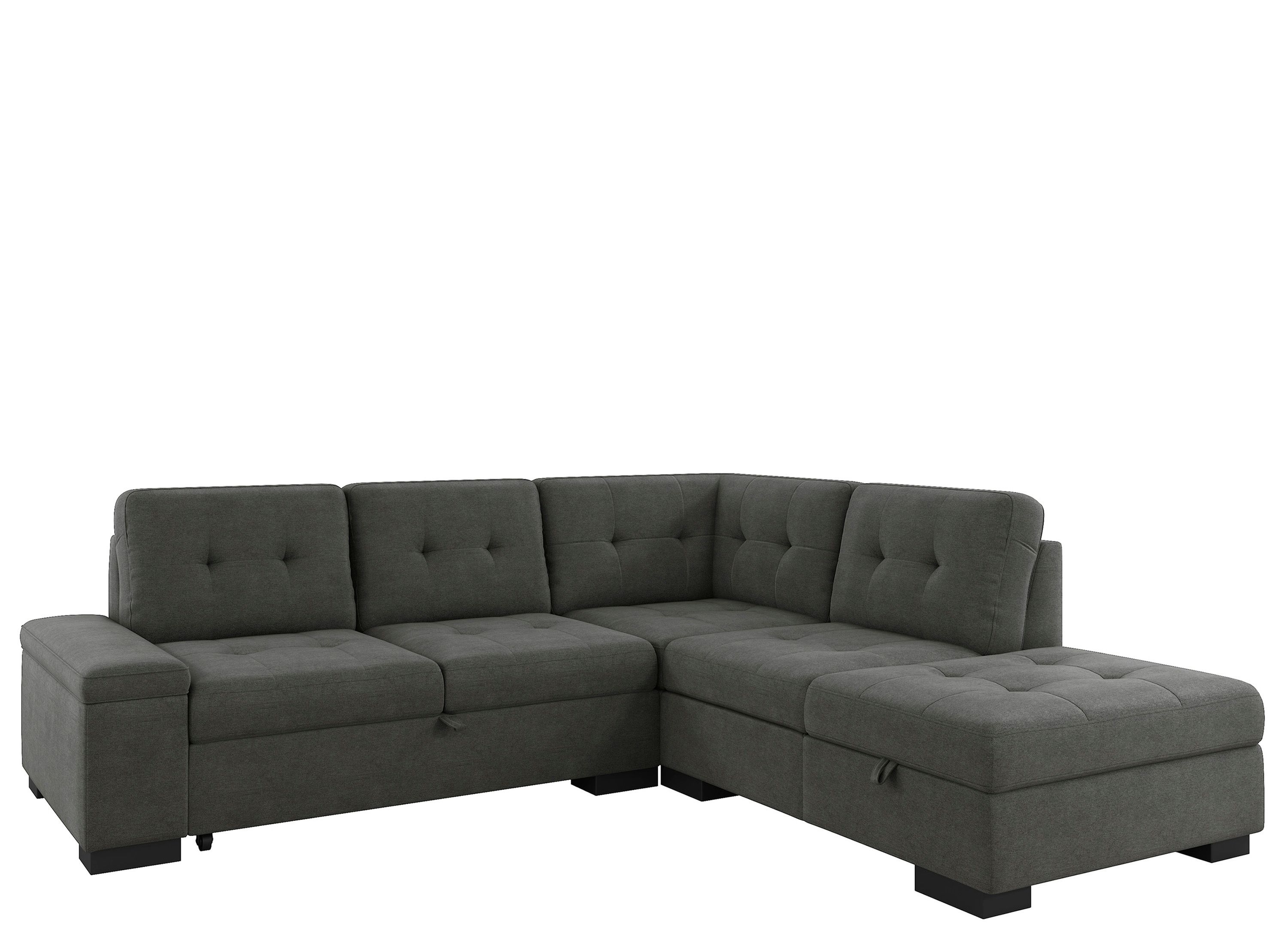 Raymour and flanigan store sectional sleeper sofa