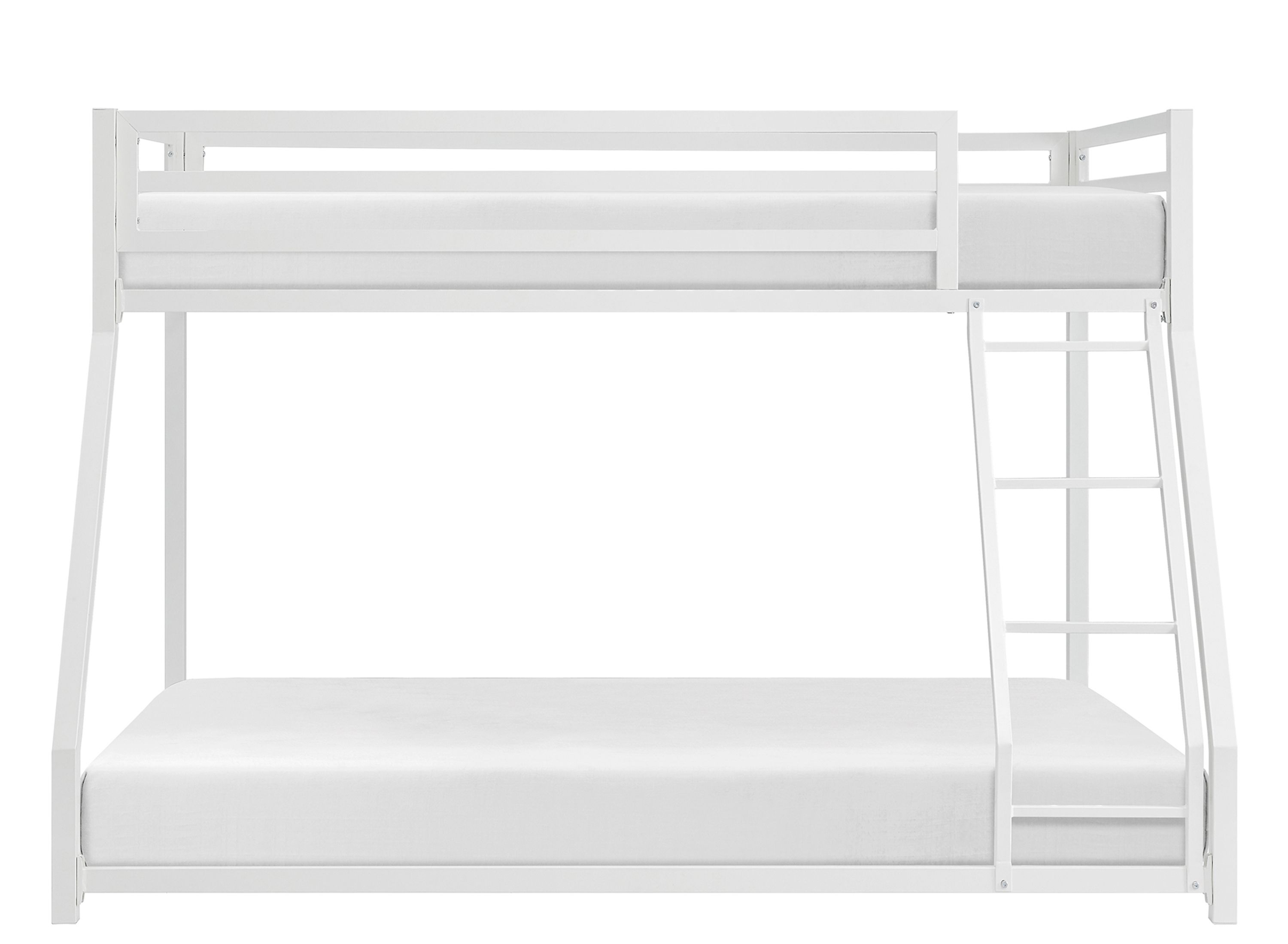 Winfield Twin Over Full Metal Bunk Bed Raymour & Flanigan