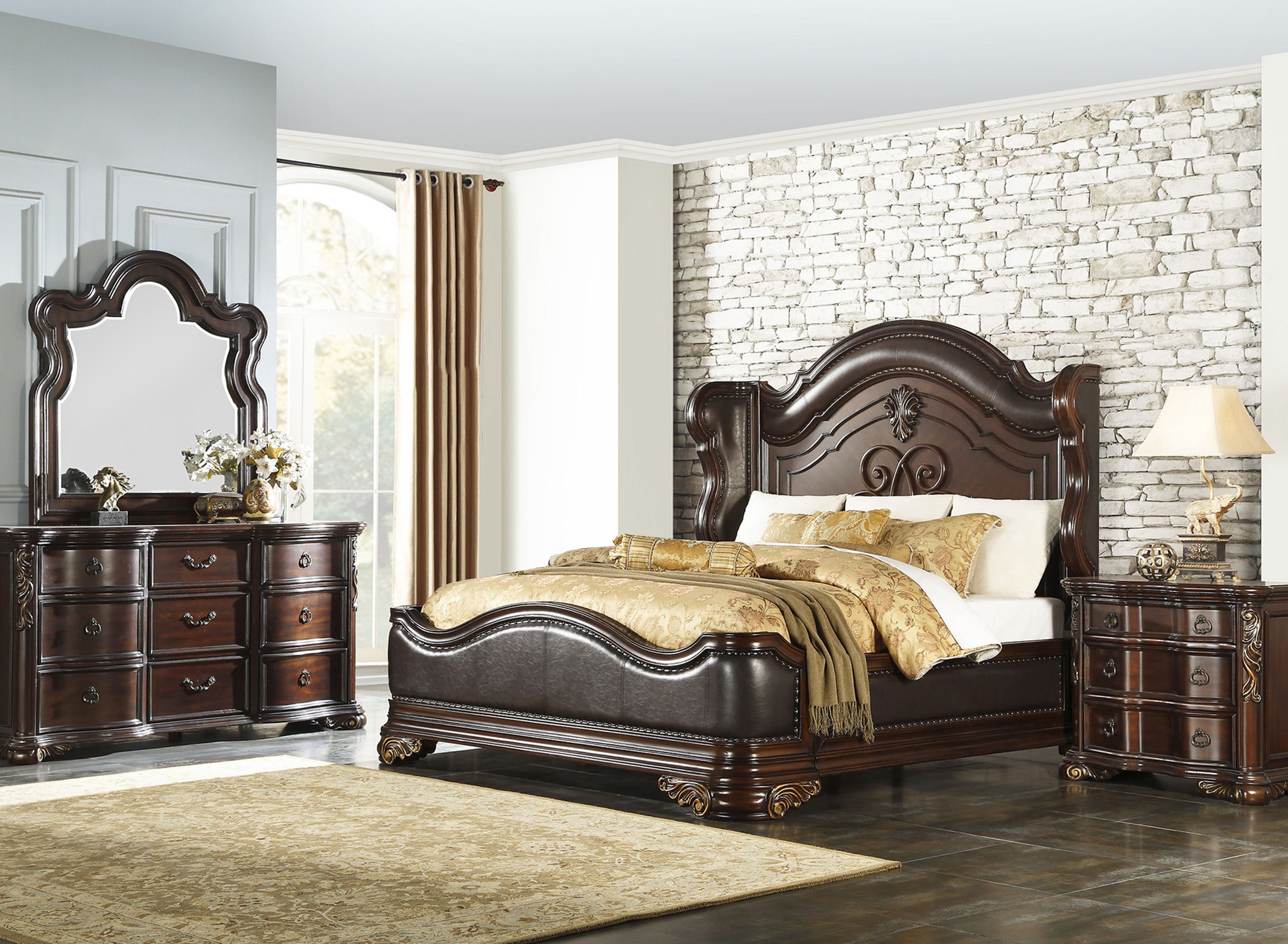 Abutilon 4Pc. King Platform Bedroom Set Raymour & Flanigan Raymour