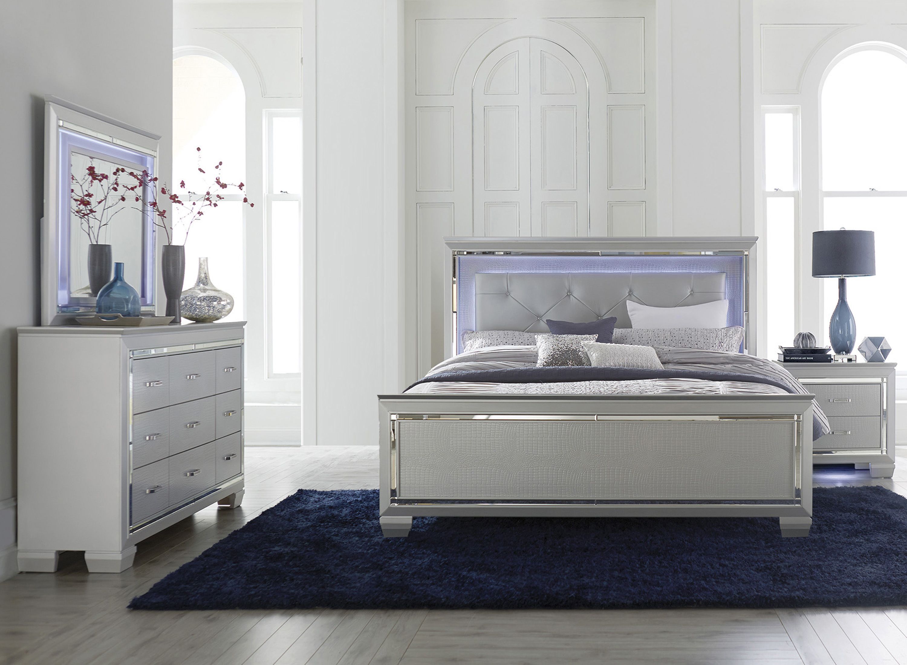 Light up online bedroom set