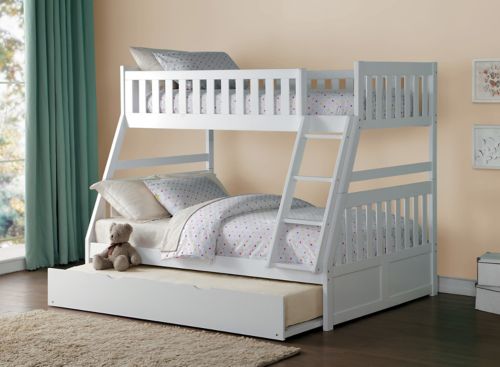 Carissa Twin Over Full Bunk Bed With, Raymour And Flanigan Bunk Beds Twin Over Full Bed