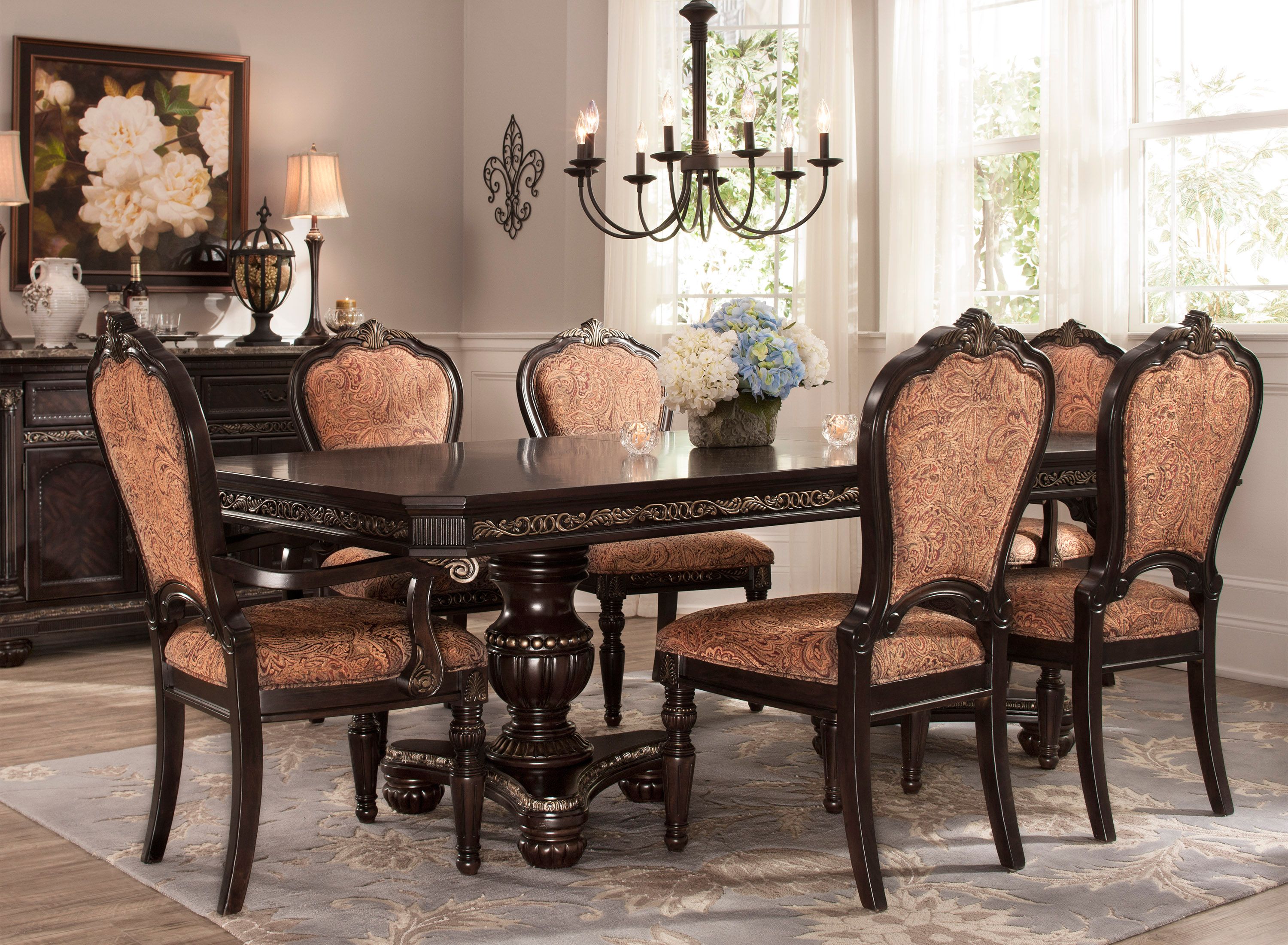 Raymour and flanigan 3 deals piece dining set