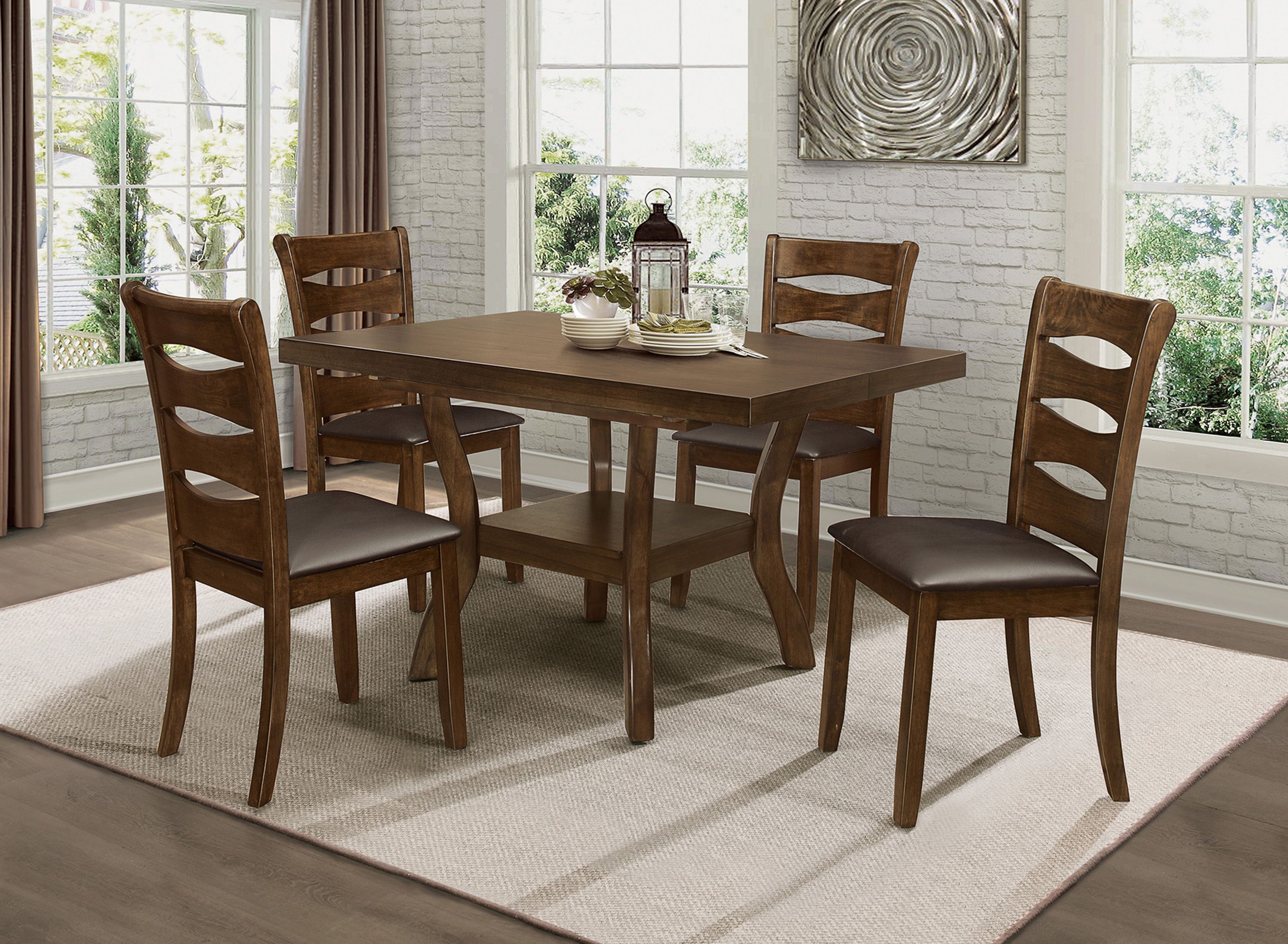 Coring 5pc. Dining Room Set Raymour & Flanigan Raymour & Flanigan