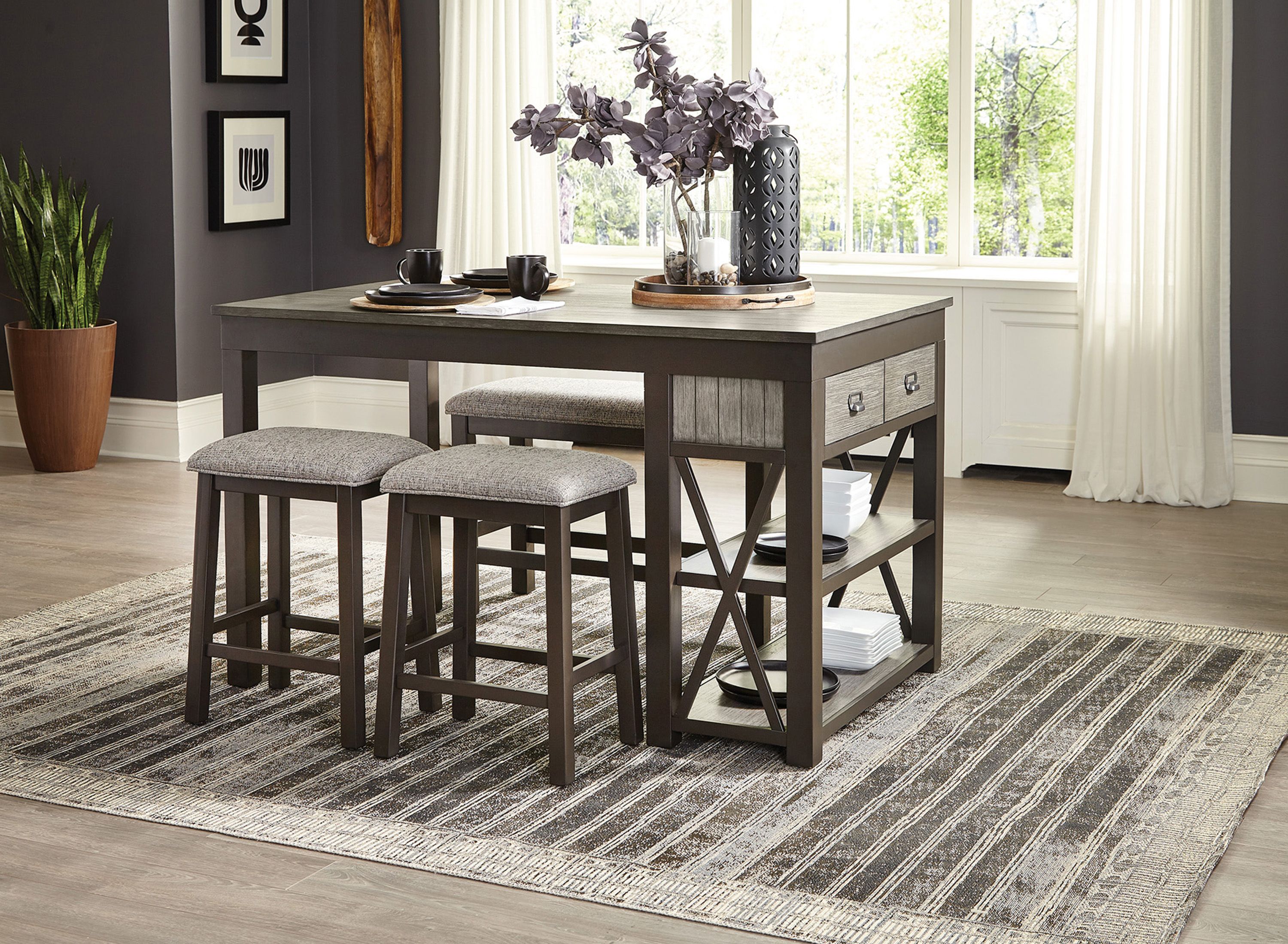 Pike and main best sale counter height dining set