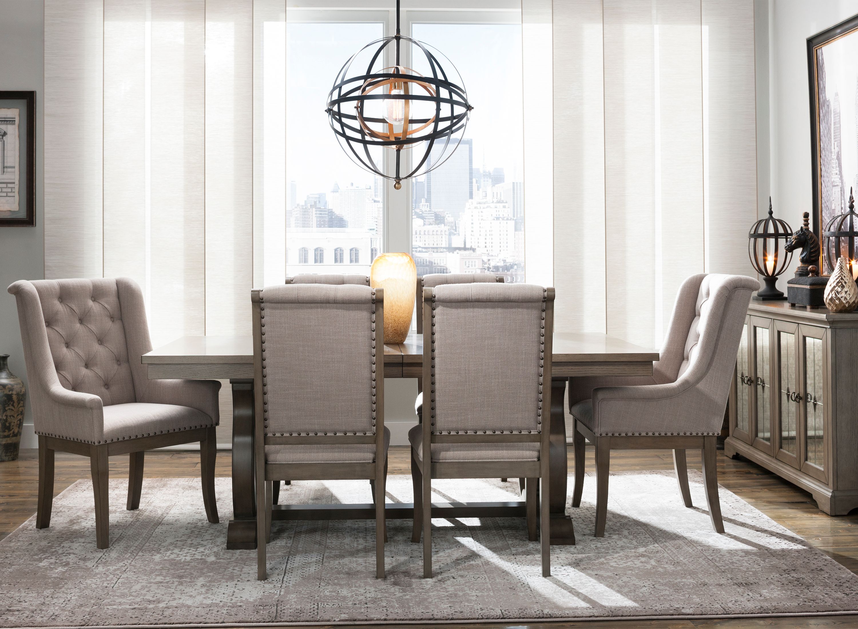 Raymour and flanigan outlet deals dining sets