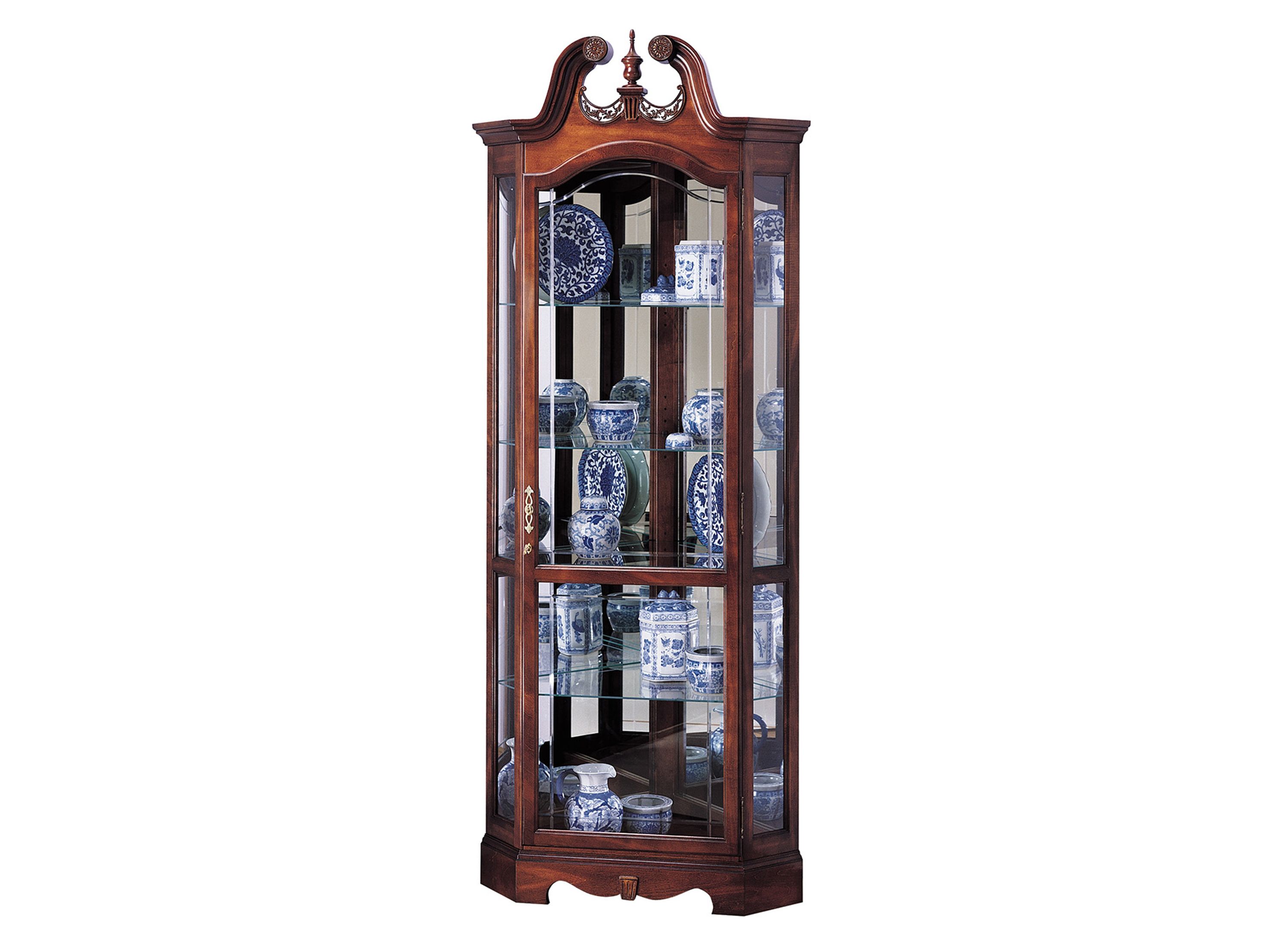 Berkshire Corner Curio Raymour & Flanigan