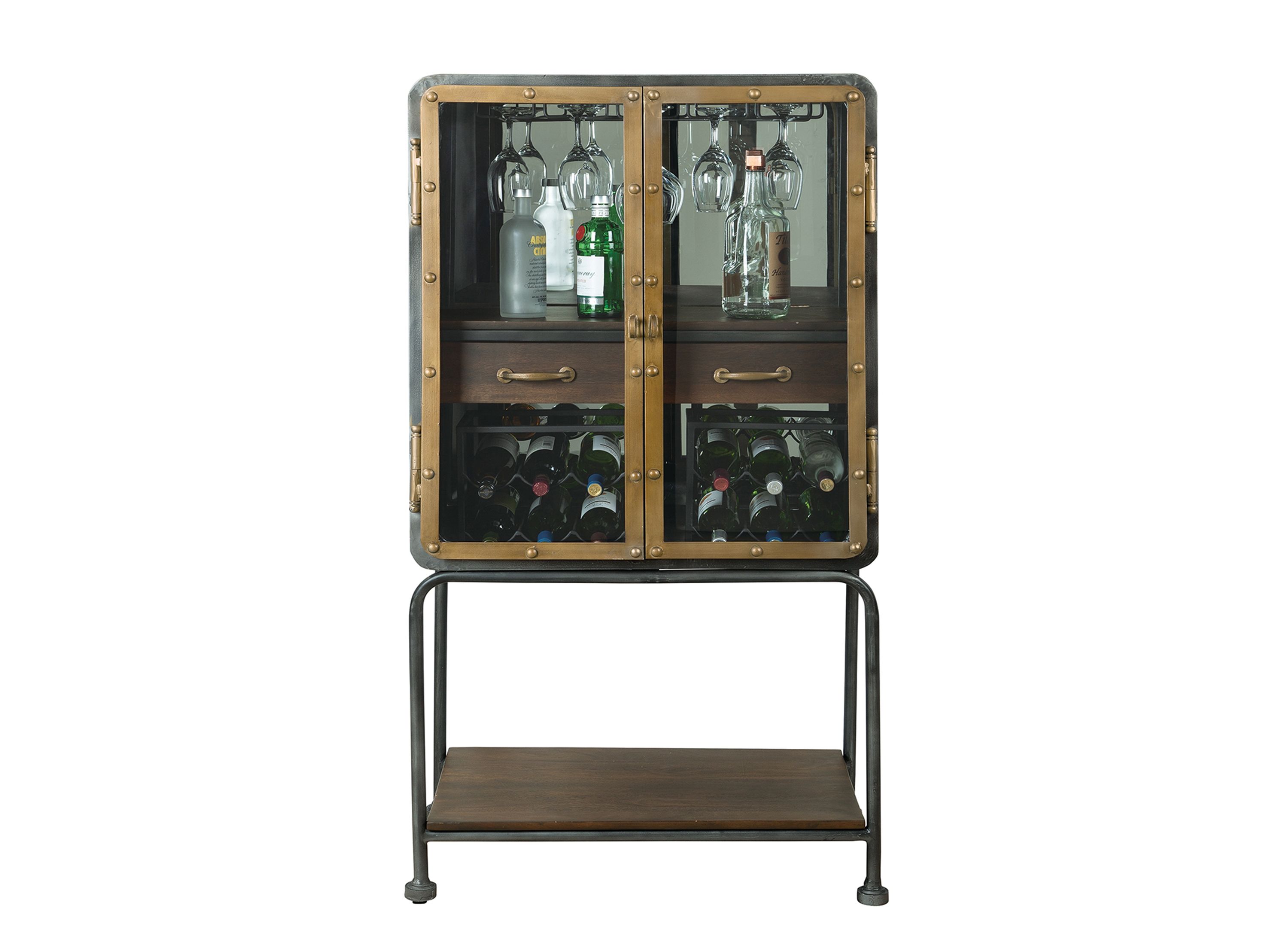 Raymour and best sale flanigan wine cabinet