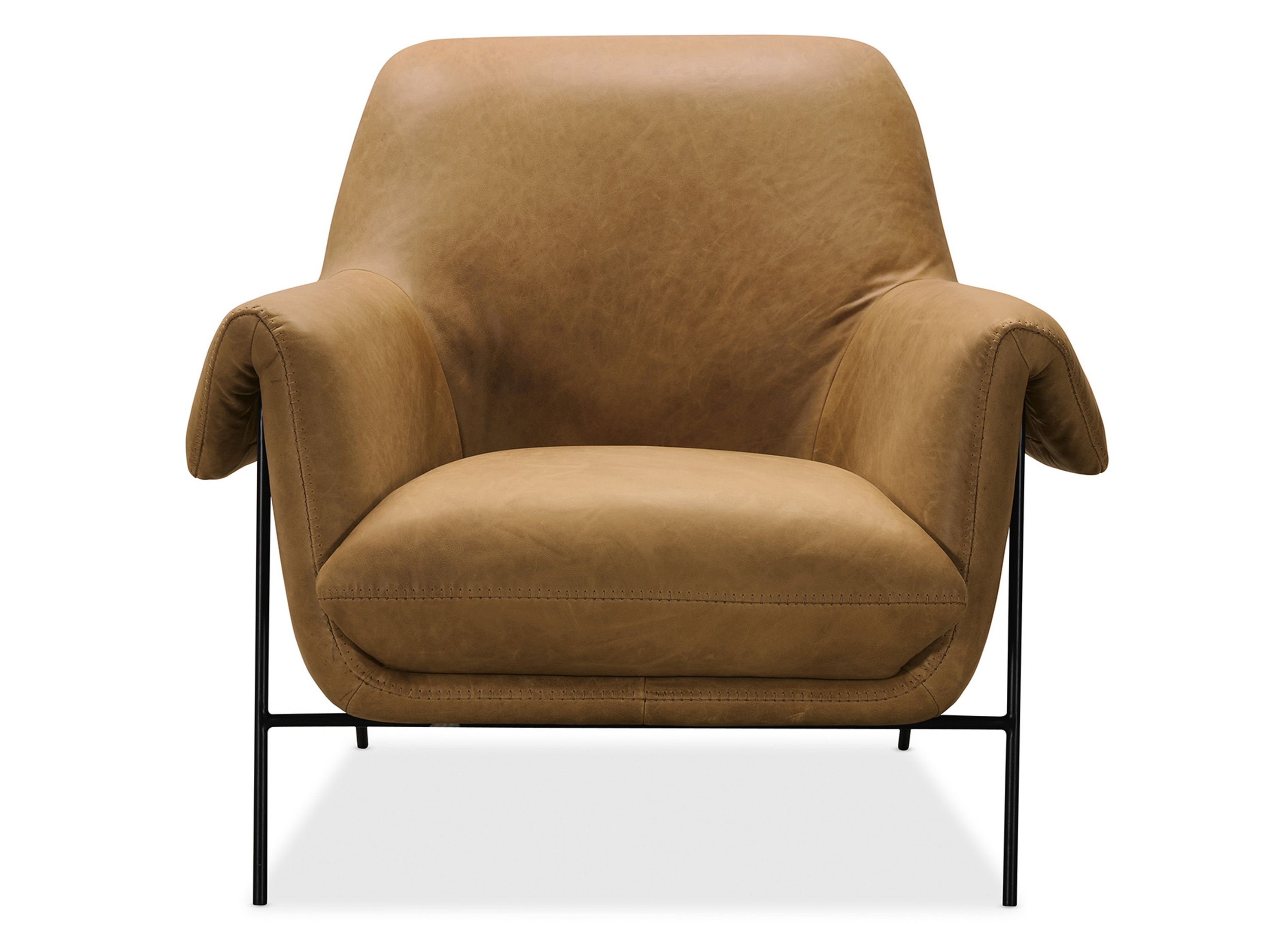 Ambroise metal frame club chair new arrivals