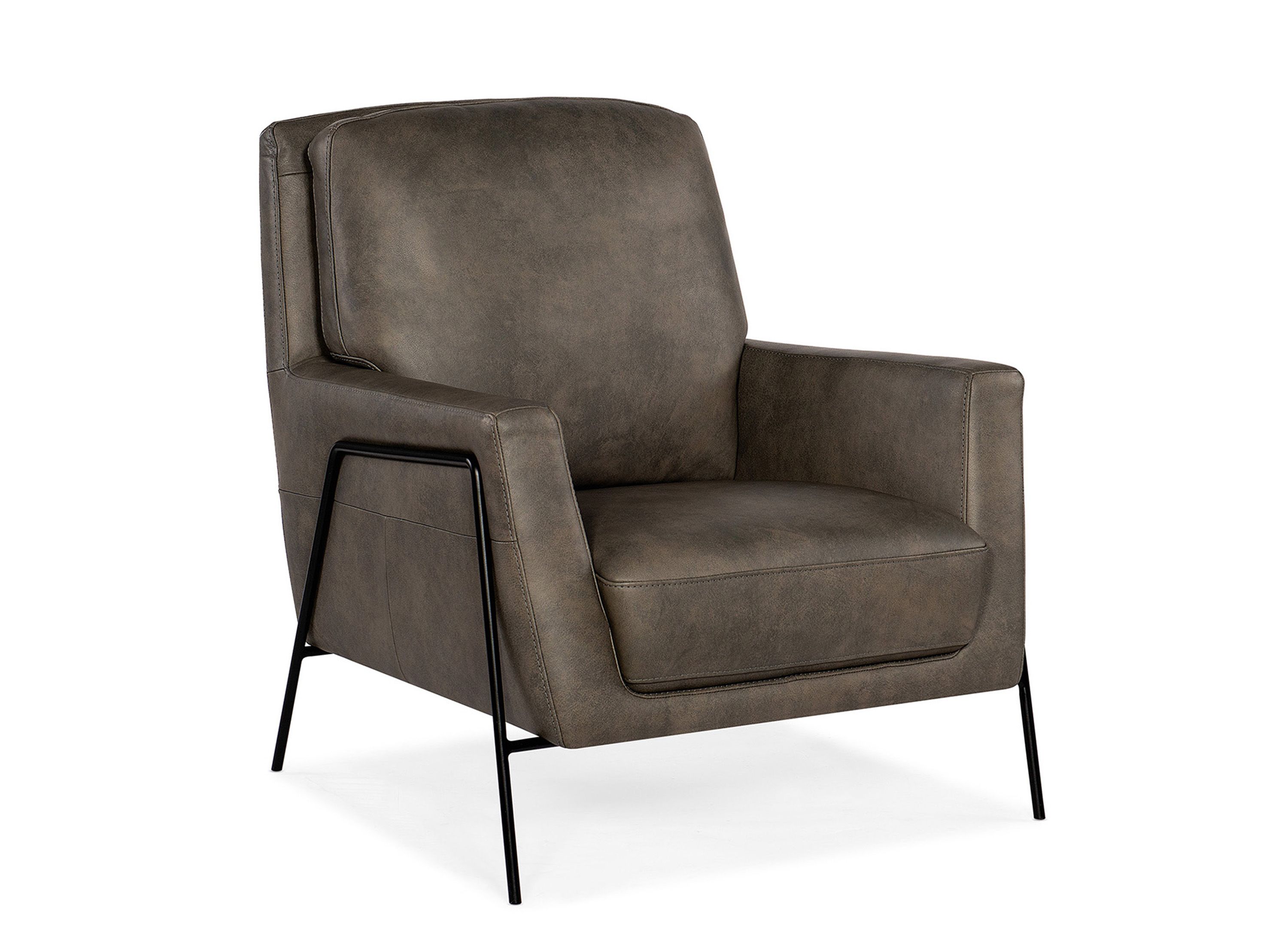 Amette Metal Frame Club Chair Raymour & Flanigan